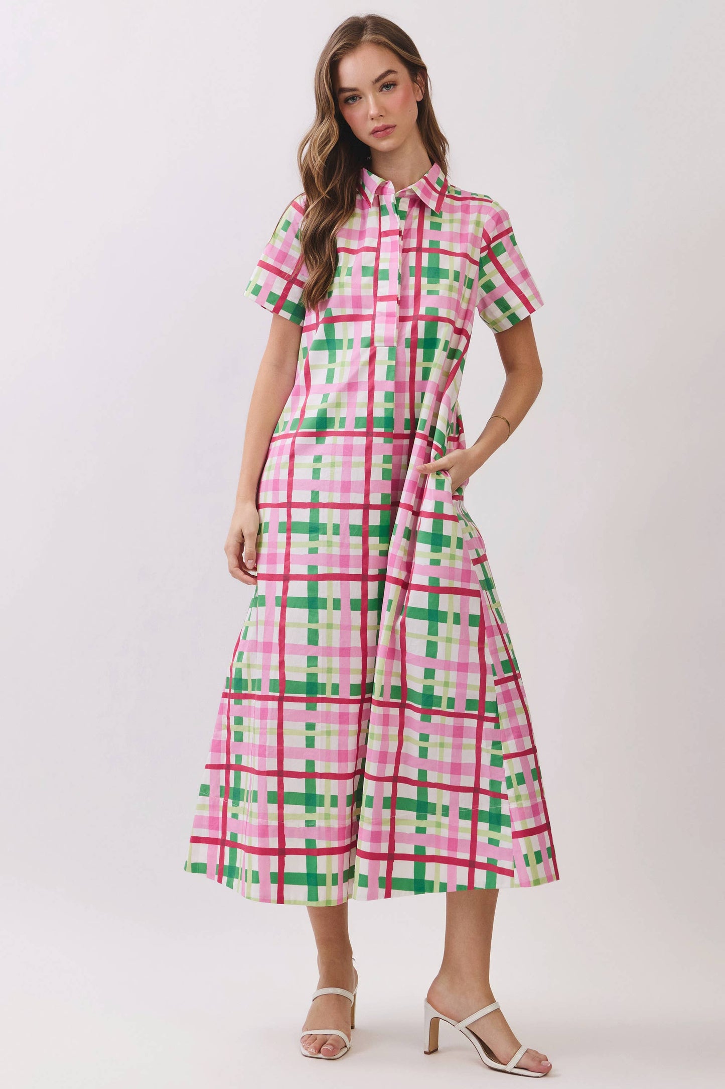 Pretty in Plaid Dress