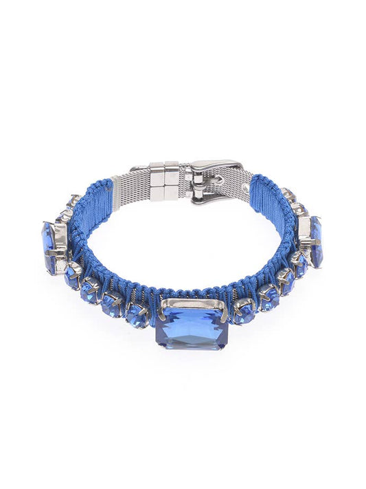 Crystal Woven Bracelet