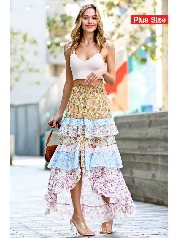 Chiffon Love Ruffle Skirt