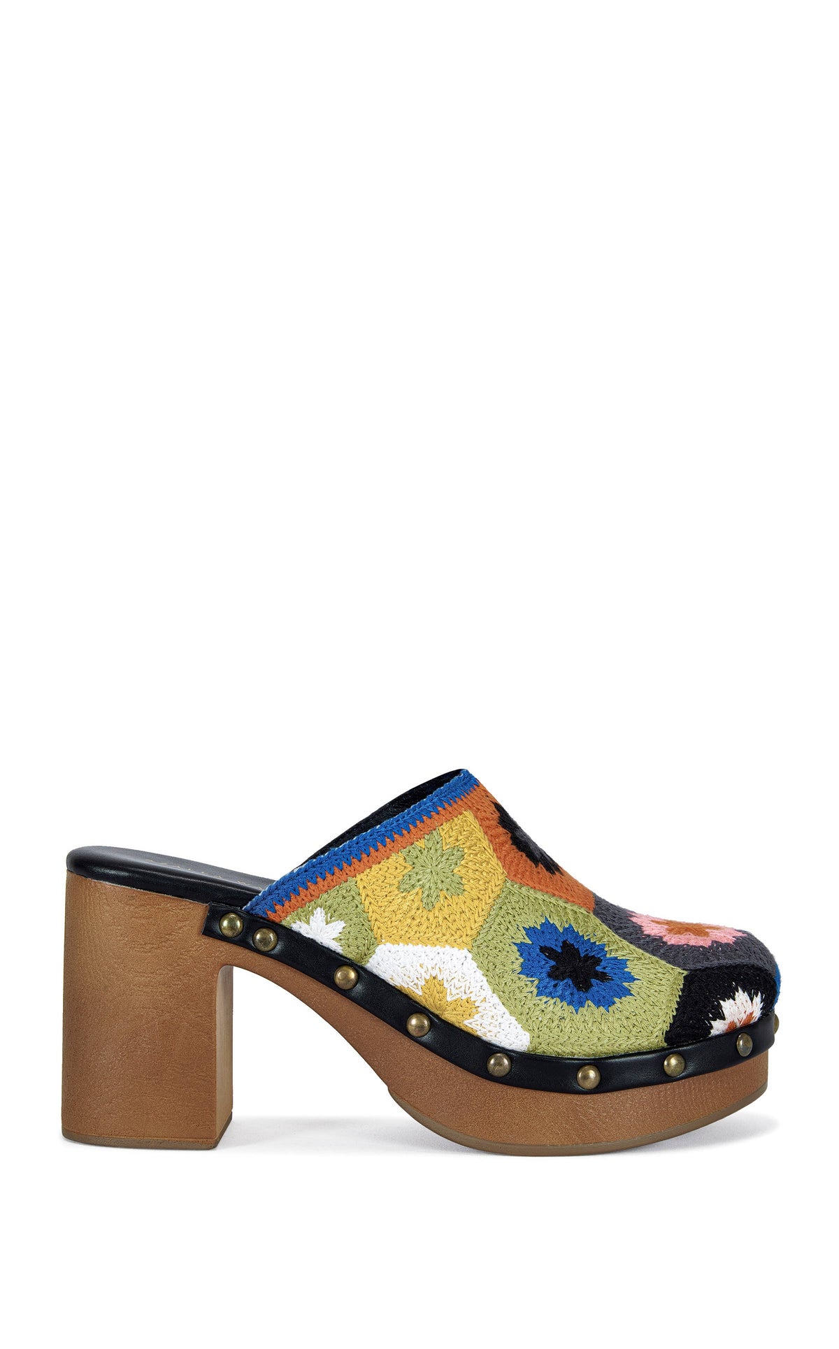 Kaoto Crochet Multi Print Clog