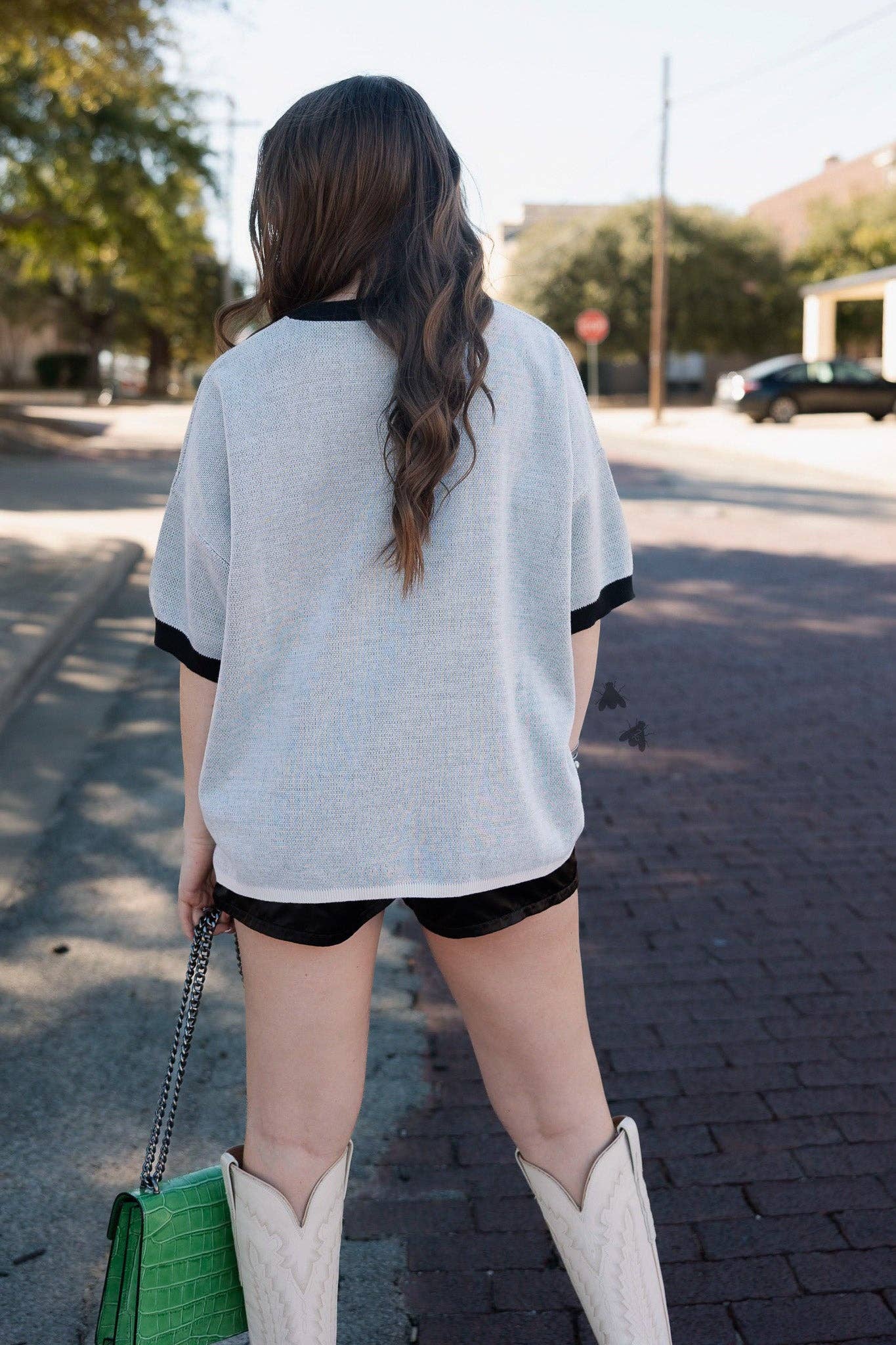 On the Farm Oversize Knit Top