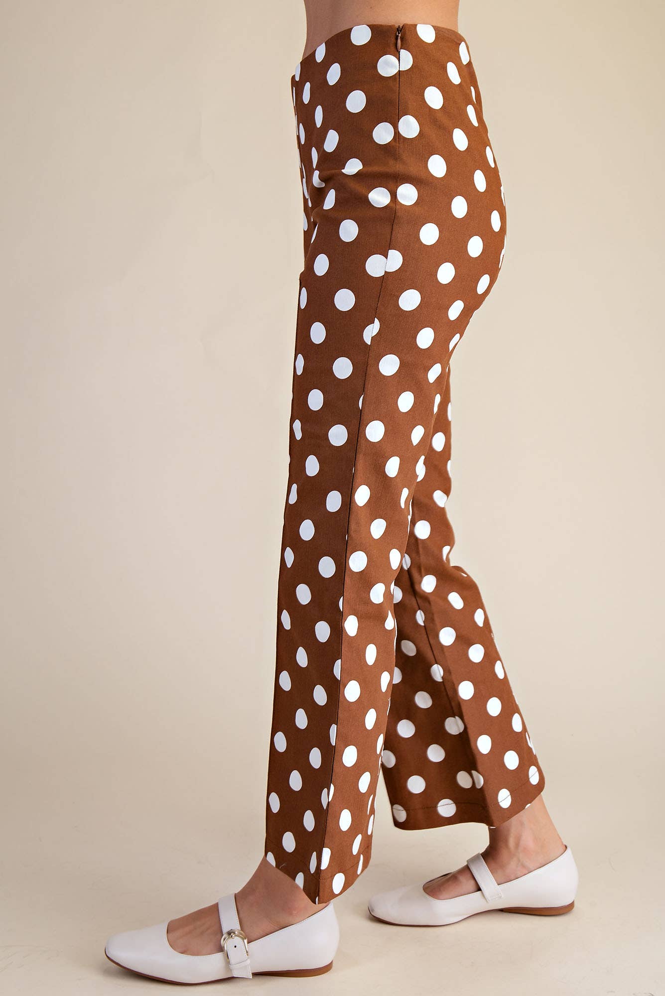 Hot for Dots Flare Crop Pant