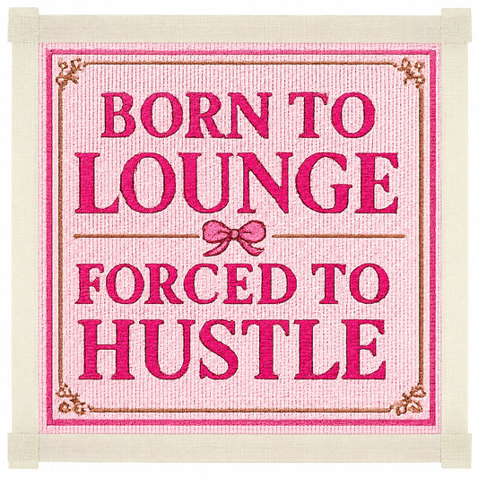 Hustle Printed Needlepoint Canvas