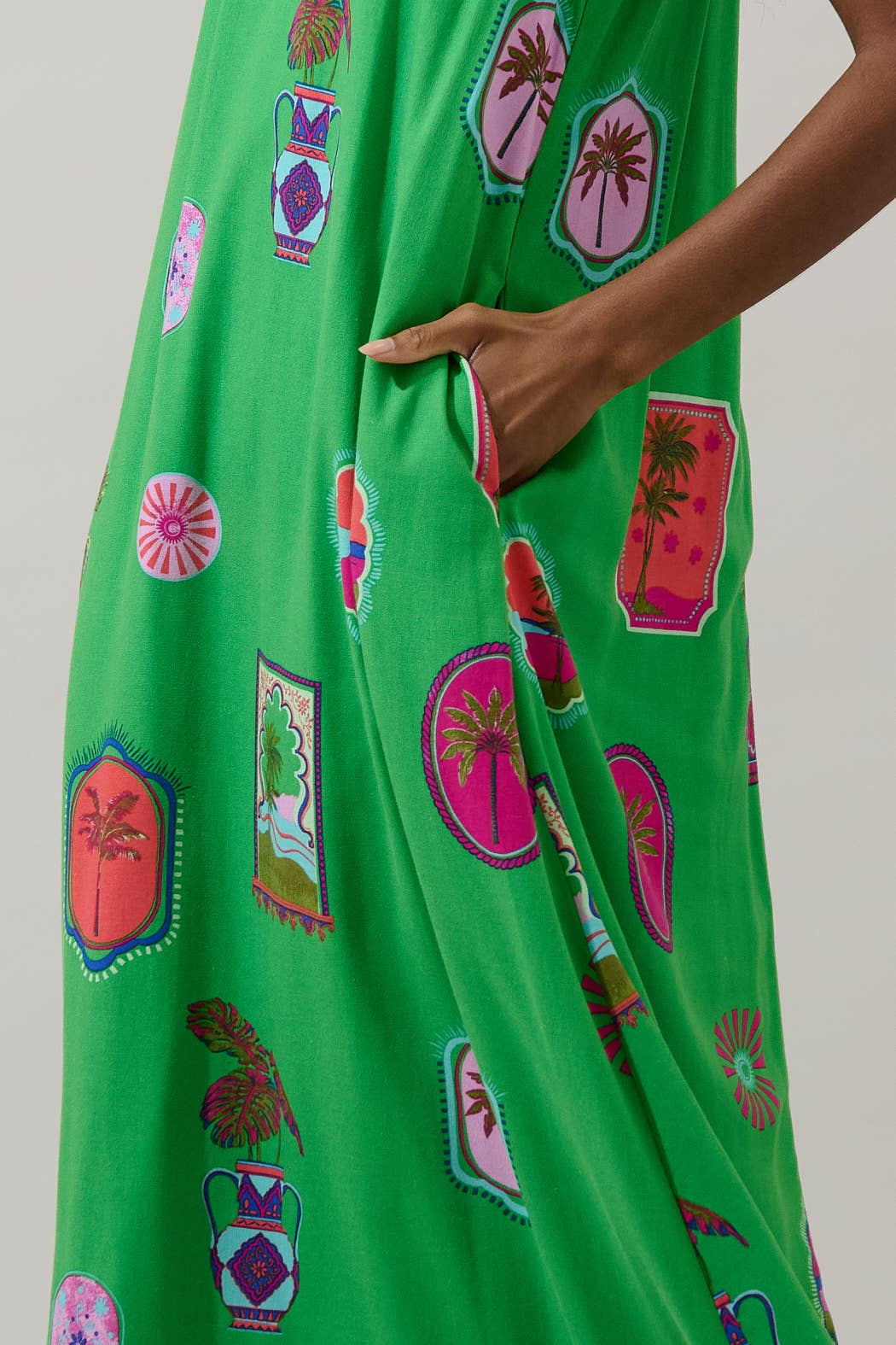 Dreaming of a Vacay Halter Dress