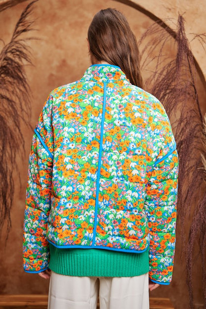 Spring it On Floral Jacket