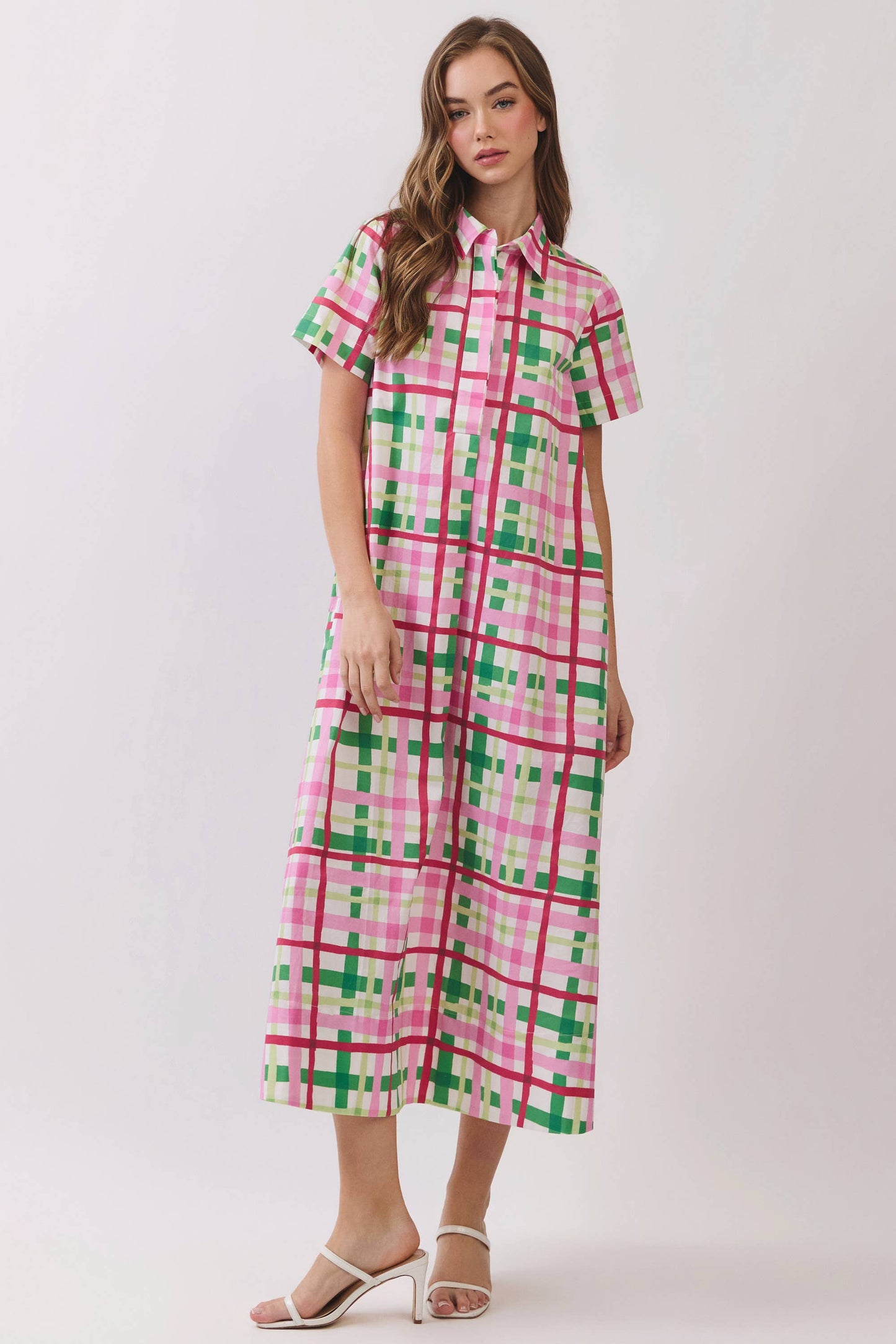 Pretty in Plaid Dress