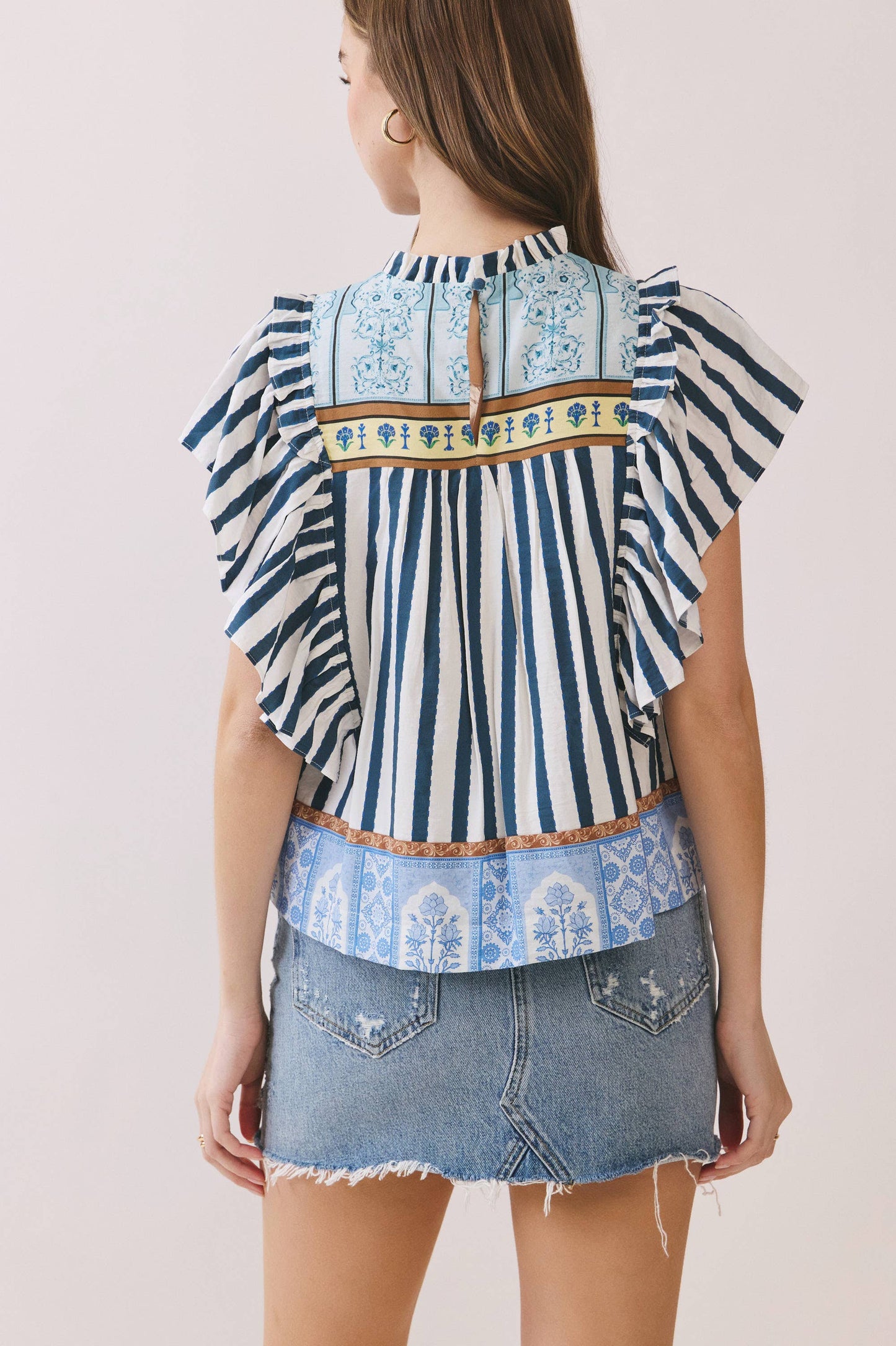 Stripes and Patterns Top