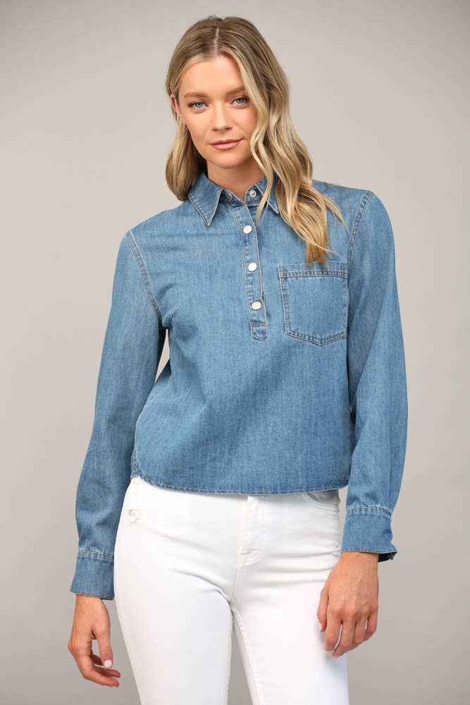 Darling in Denim Top