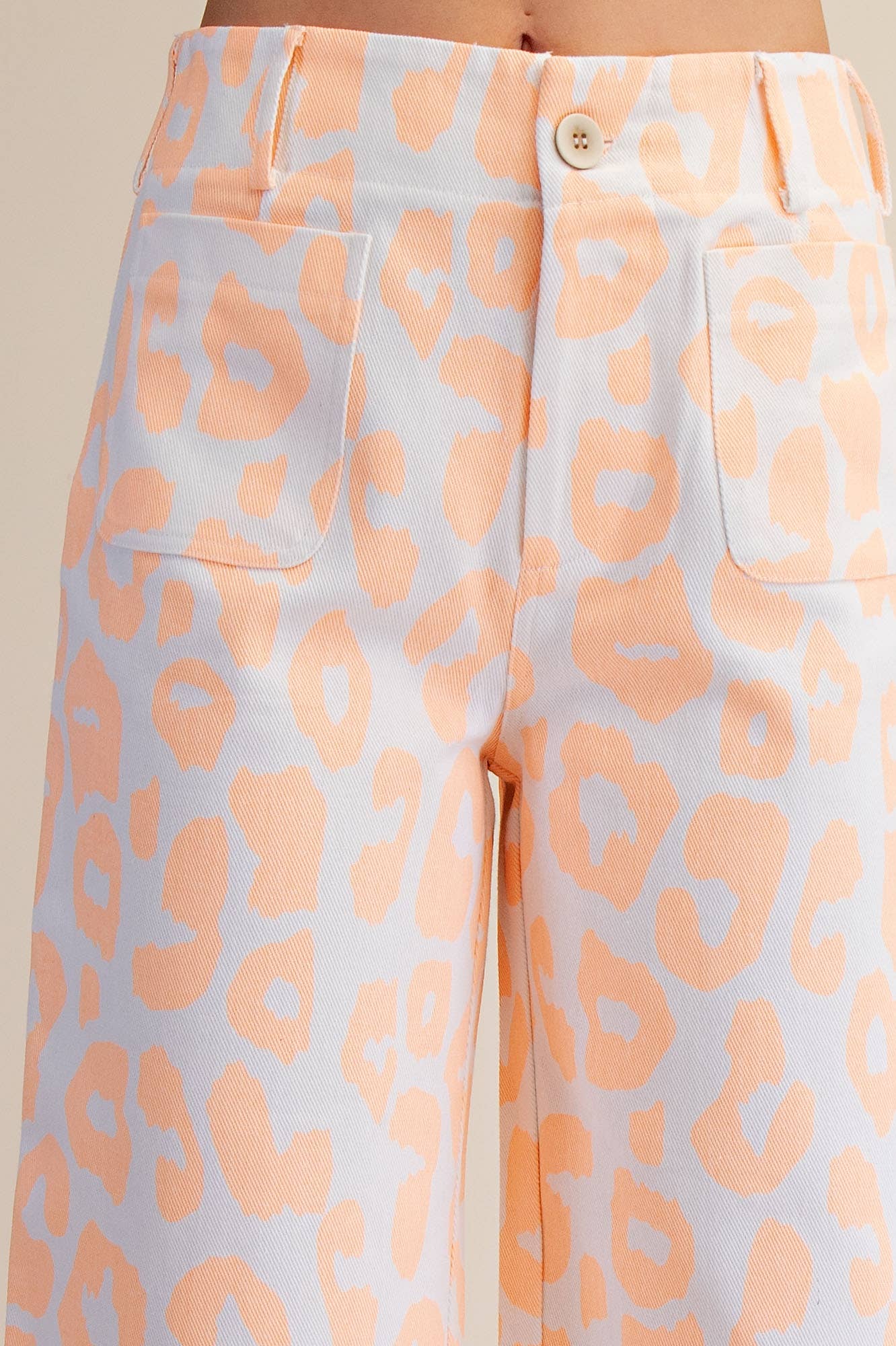 Colette Neon Green Leopard Pant