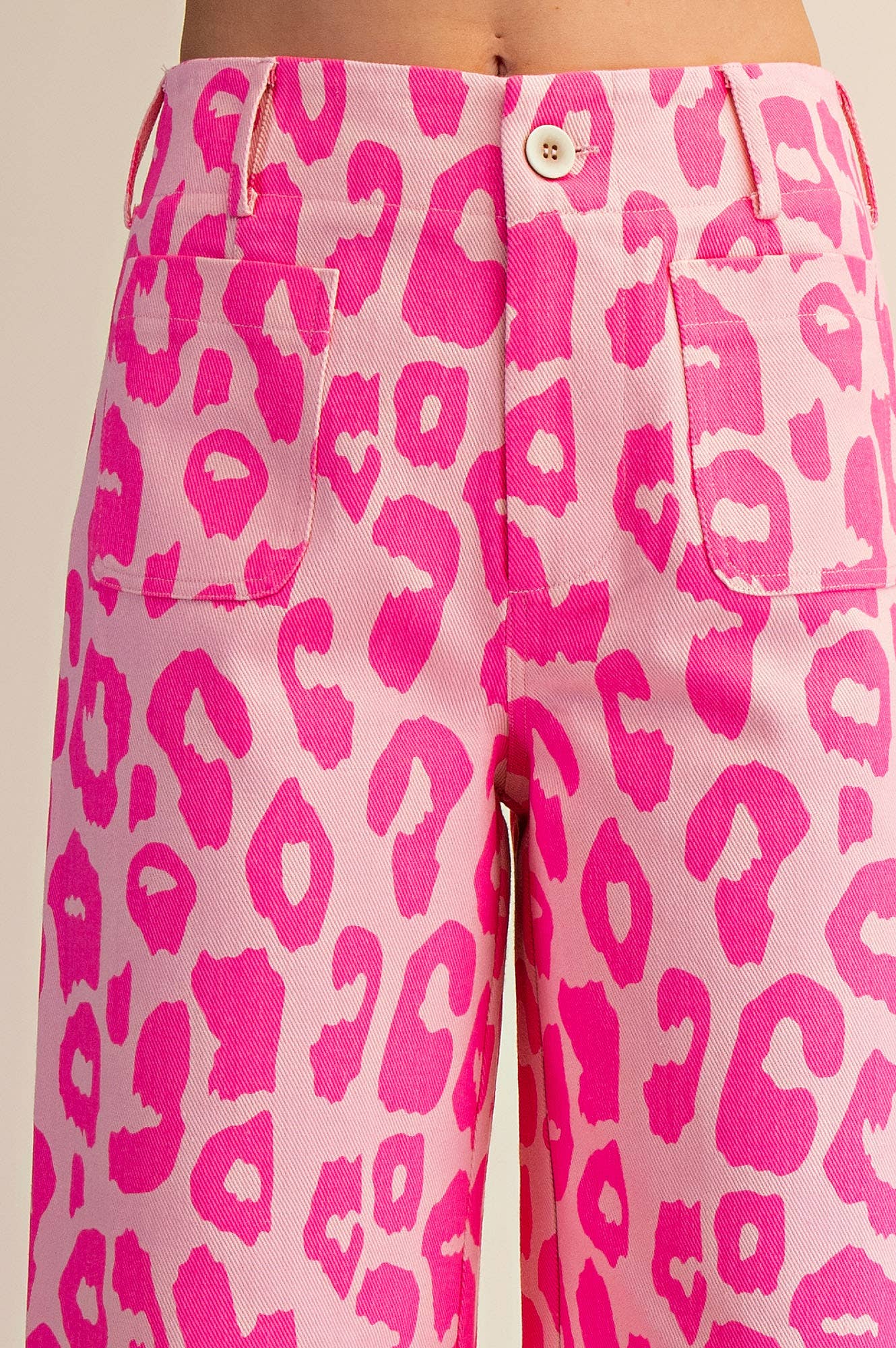 Colette Neon Green Leopard Pant
