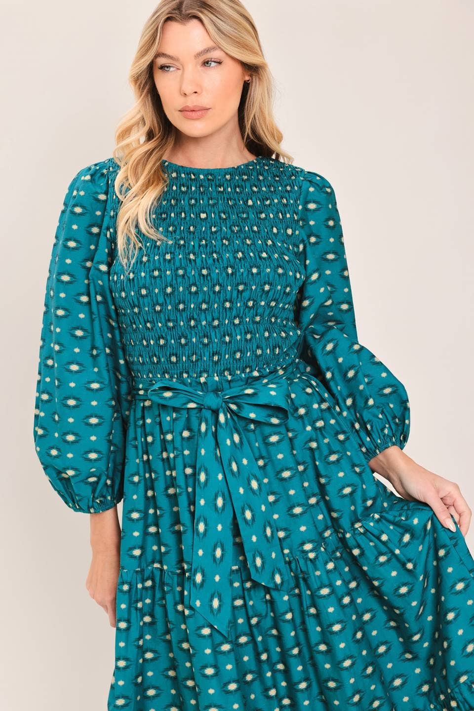 Teal Me No Lies Dress