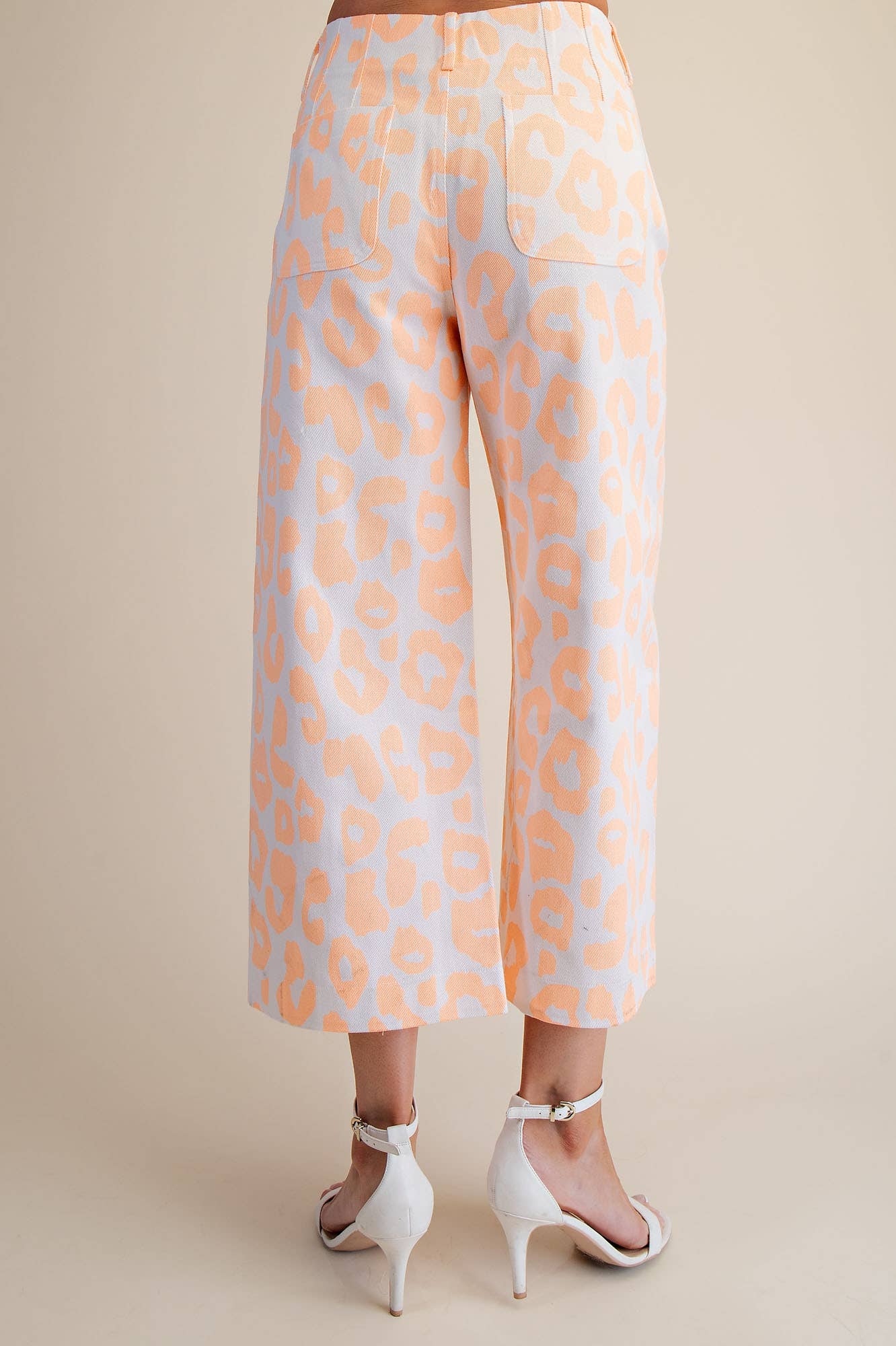 Colette Neon Green Leopard Pant