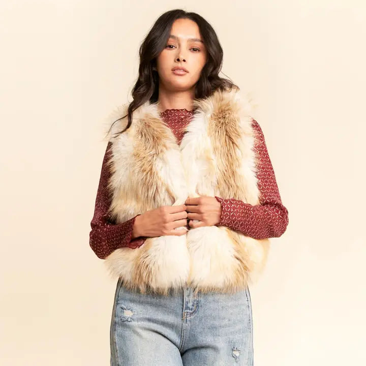 Shaggy Faux Fur Vest