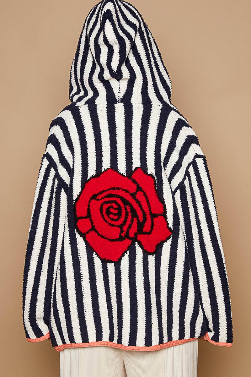 Rose Gardens Stripe Cardigan