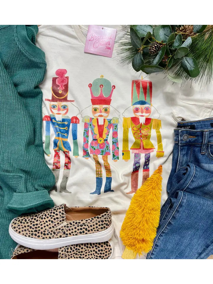 Watercolor Nutcracker Tee