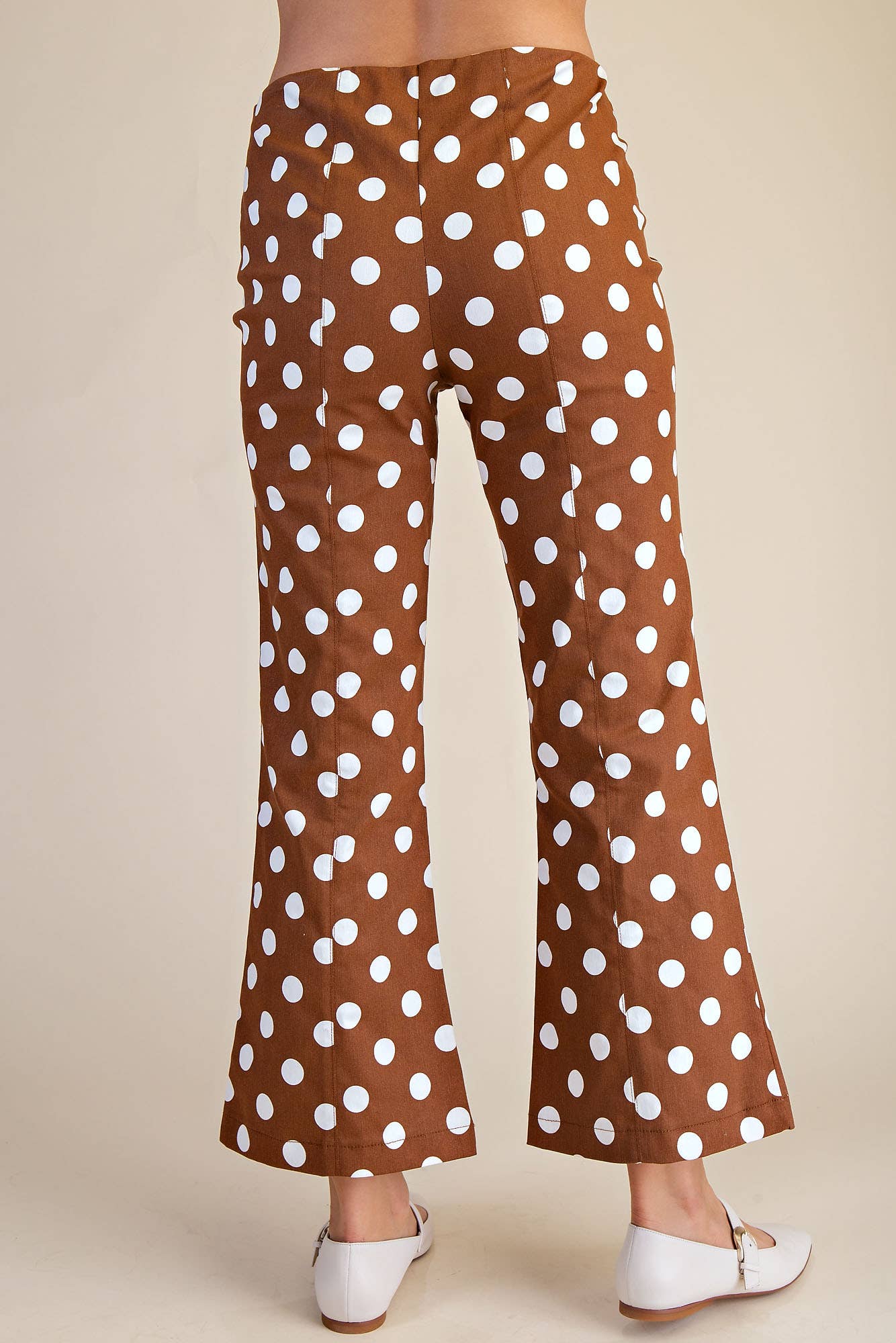 Hot for Dots Flare Crop Pant