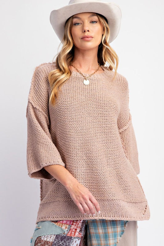 Back to the Basics Boxy Sweater