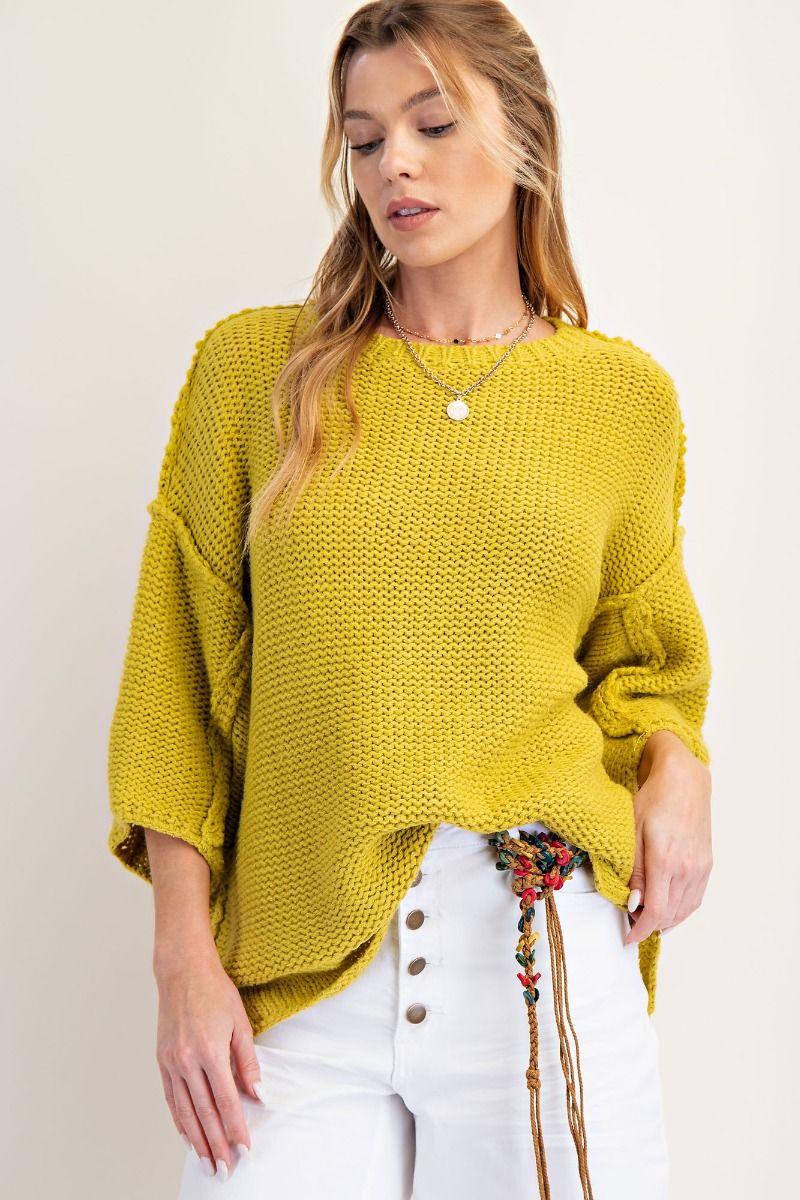 Back to the Basics Boxy Sweater