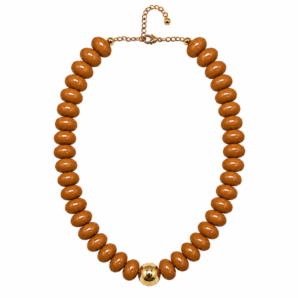 Game Day Candy Beaded Necklaces: Camel