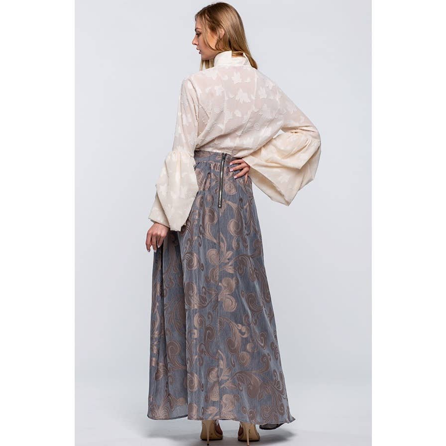 Elegantly Charming Maxi Skirt