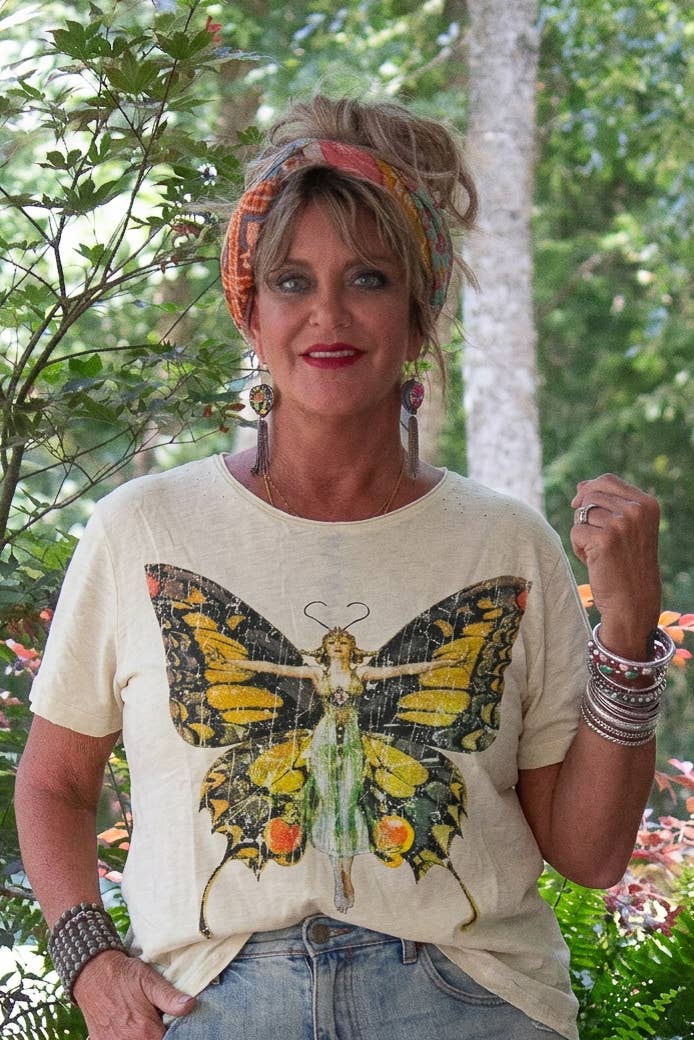 Spread Your Wing Jaded Gypsy Tee