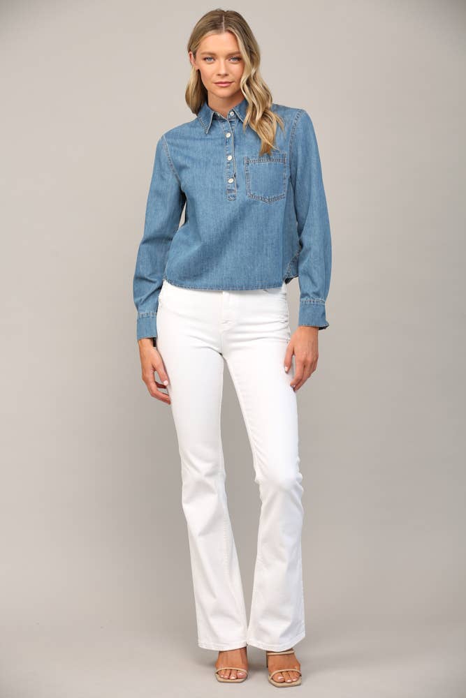 Darling in Denim Top