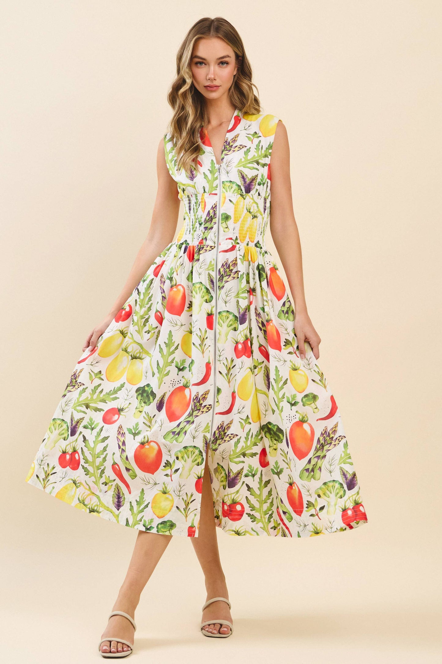 Catch me in the Garden Dress