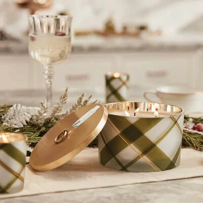 Thymes Frasier Fir Plaid Collection