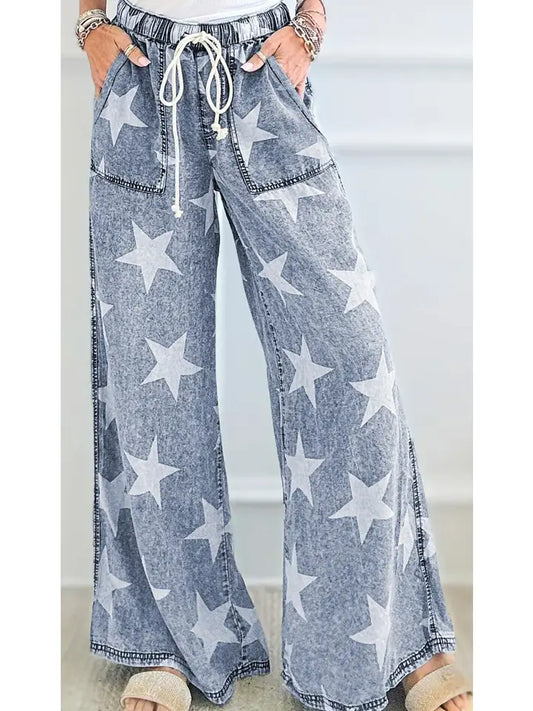 I'm A Star Wide Leg Jeans